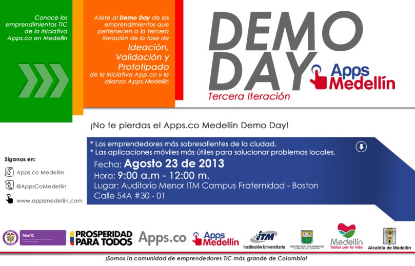 DemoDay Apps.Medellin